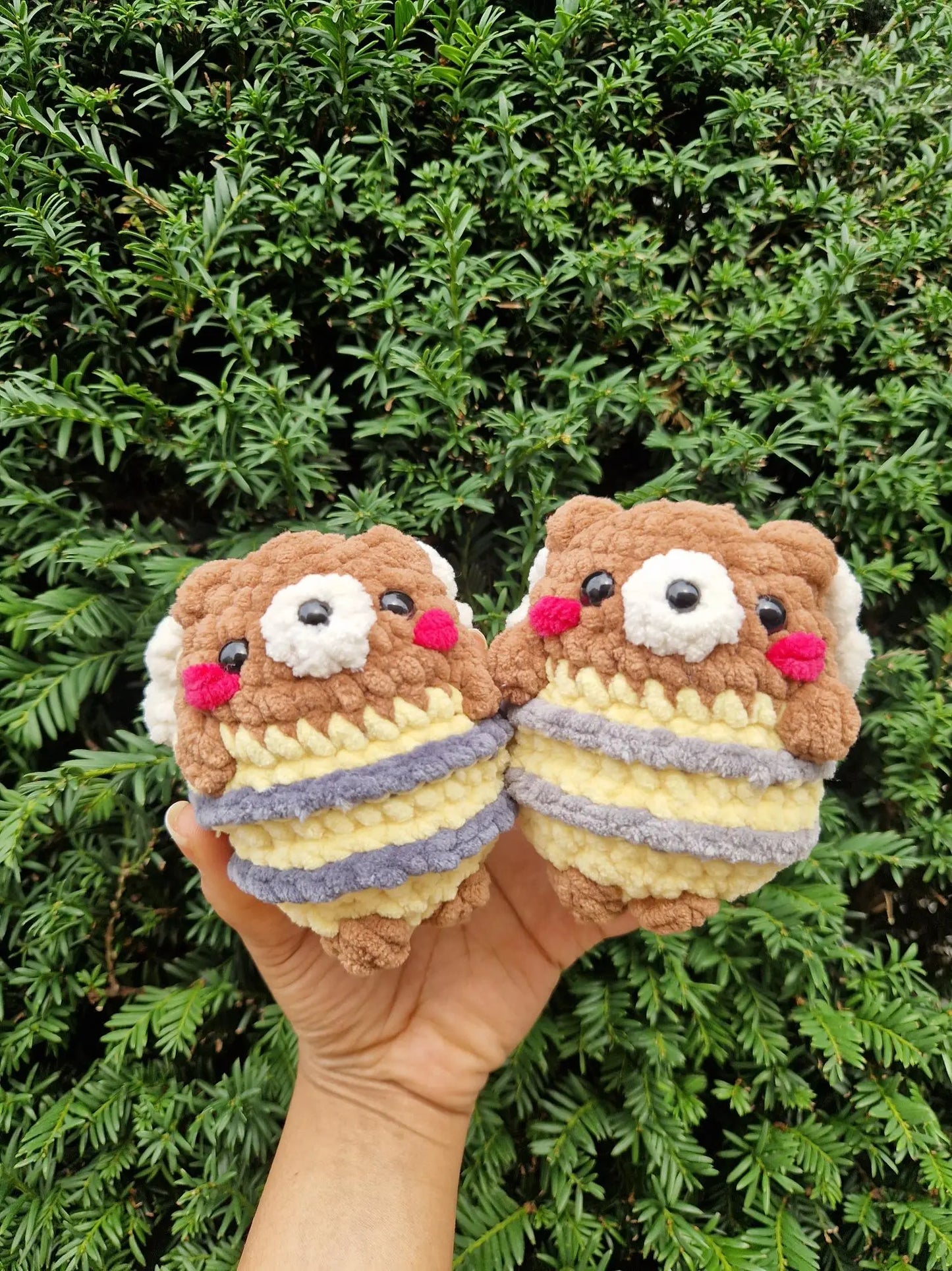 Ourson abeille Candy & Stitch