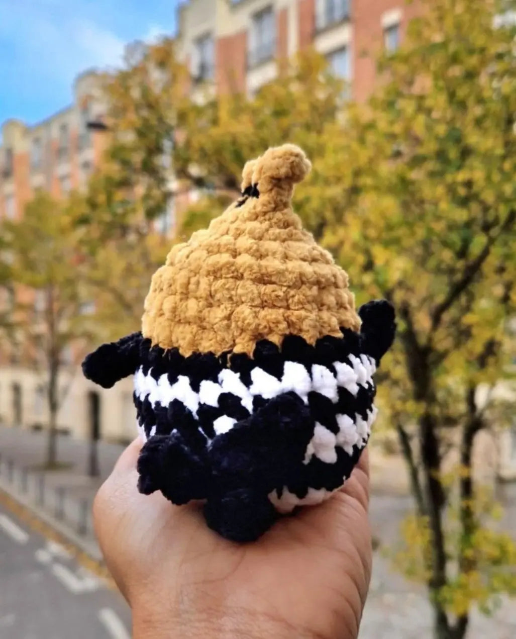 Huppe fasciée - Candy & Stitch