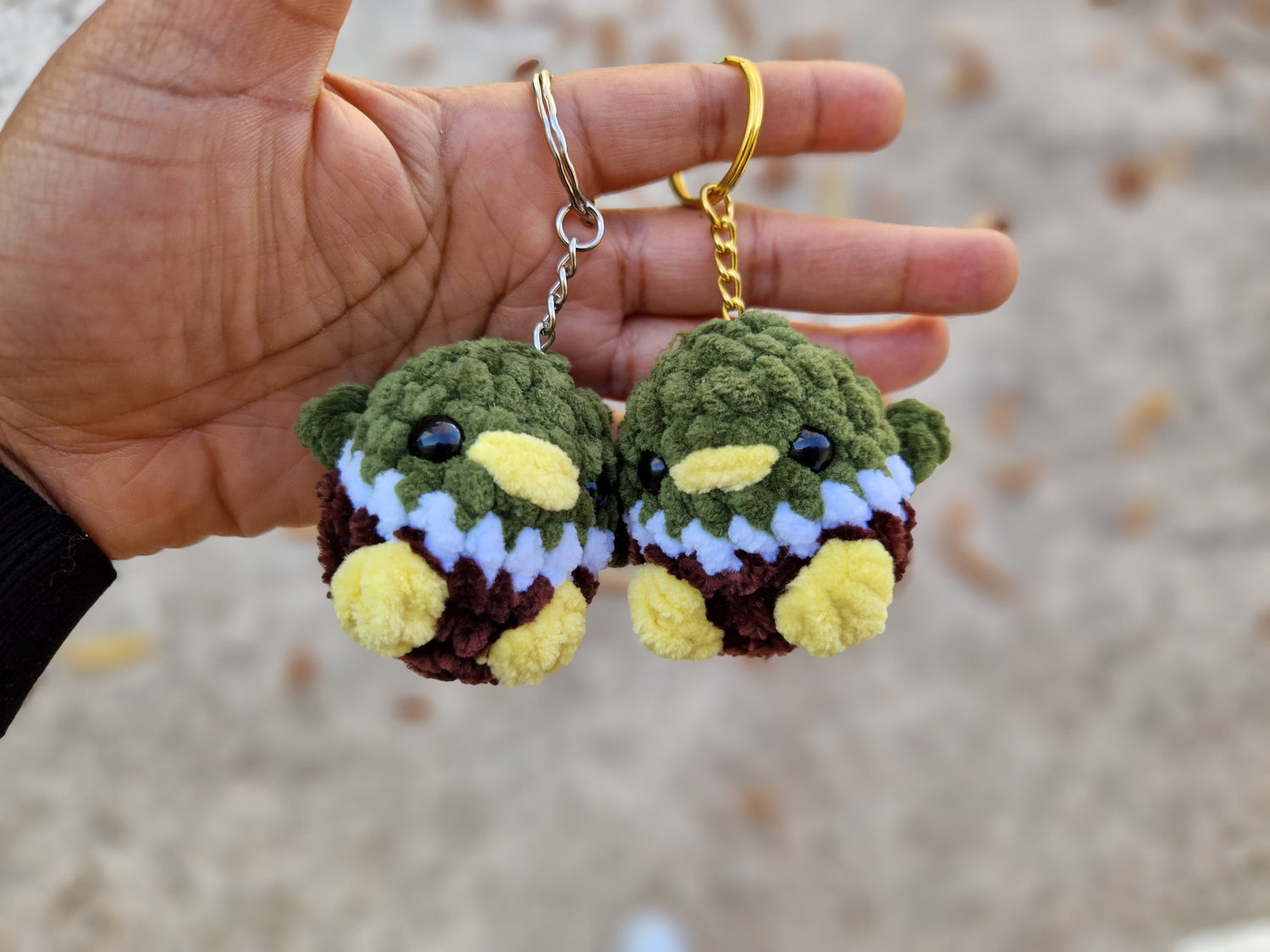 Porte-clé canard - Candy & Stitch