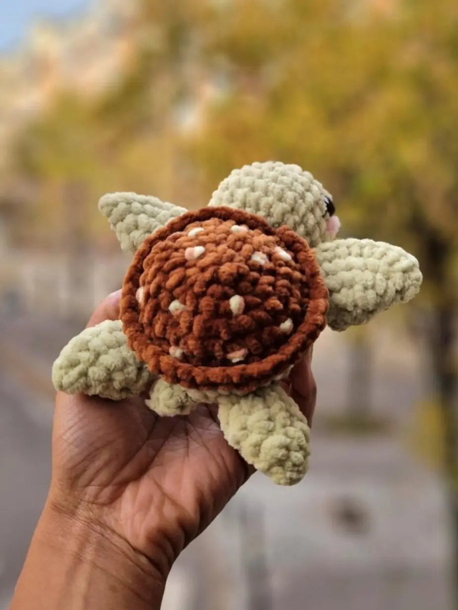 Tortue cookie pistache - Candy & Stitch