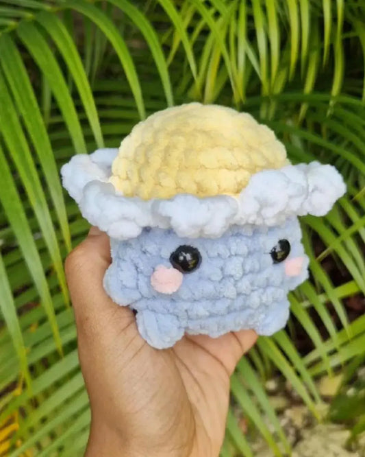 Champignon fleur marguerite - Candy & Stitch
