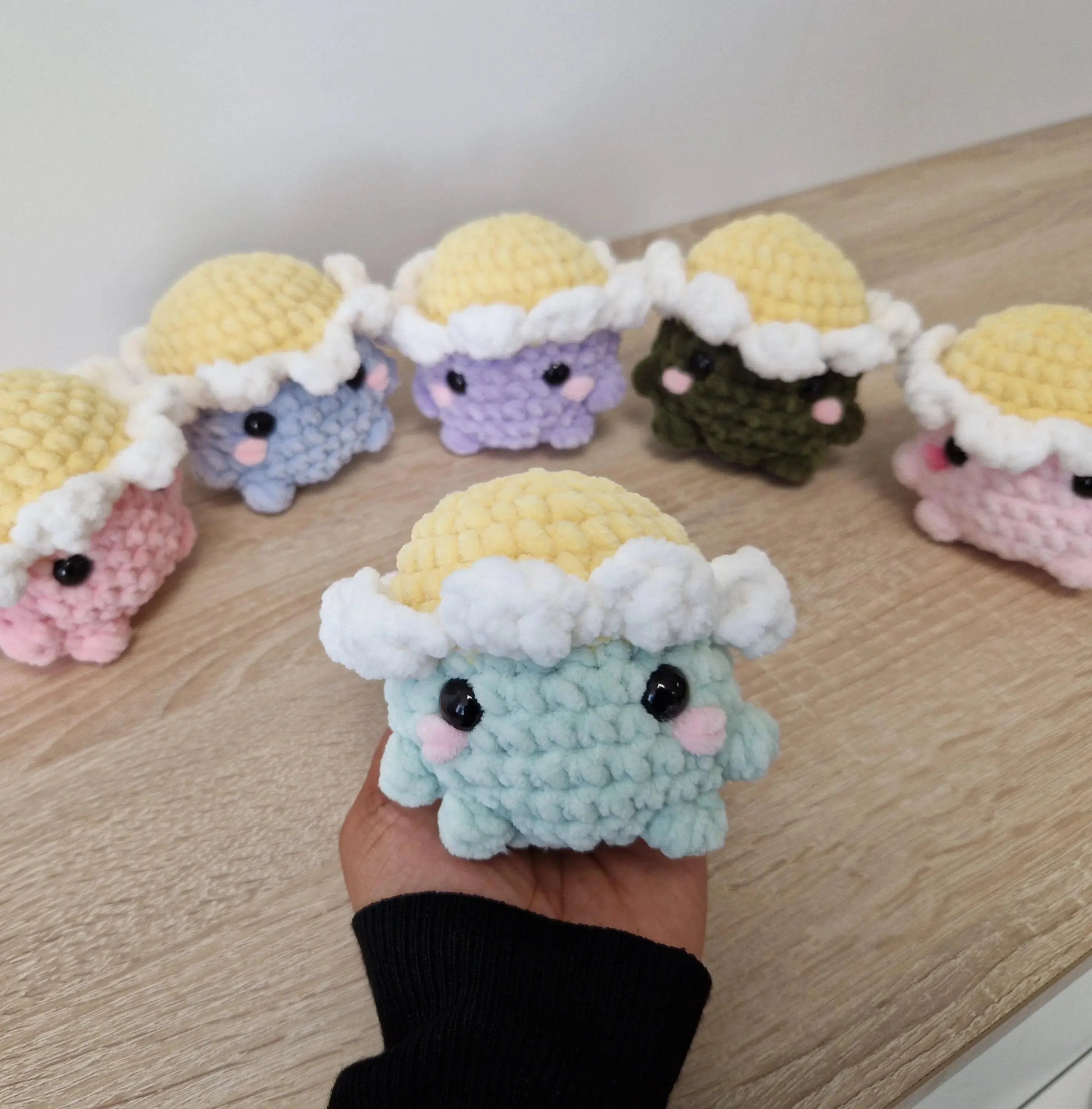 Champignon fleur marguerite - Candy & Stitch