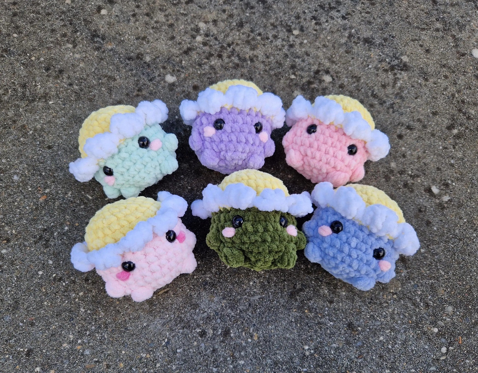 Champignon fleur marguerite - Candy & Stitch