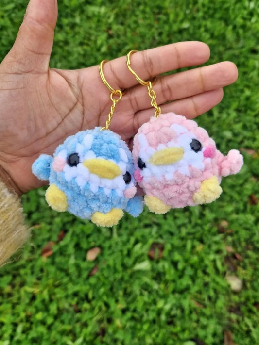 Porte-clé pingouin - Candy & Stitch