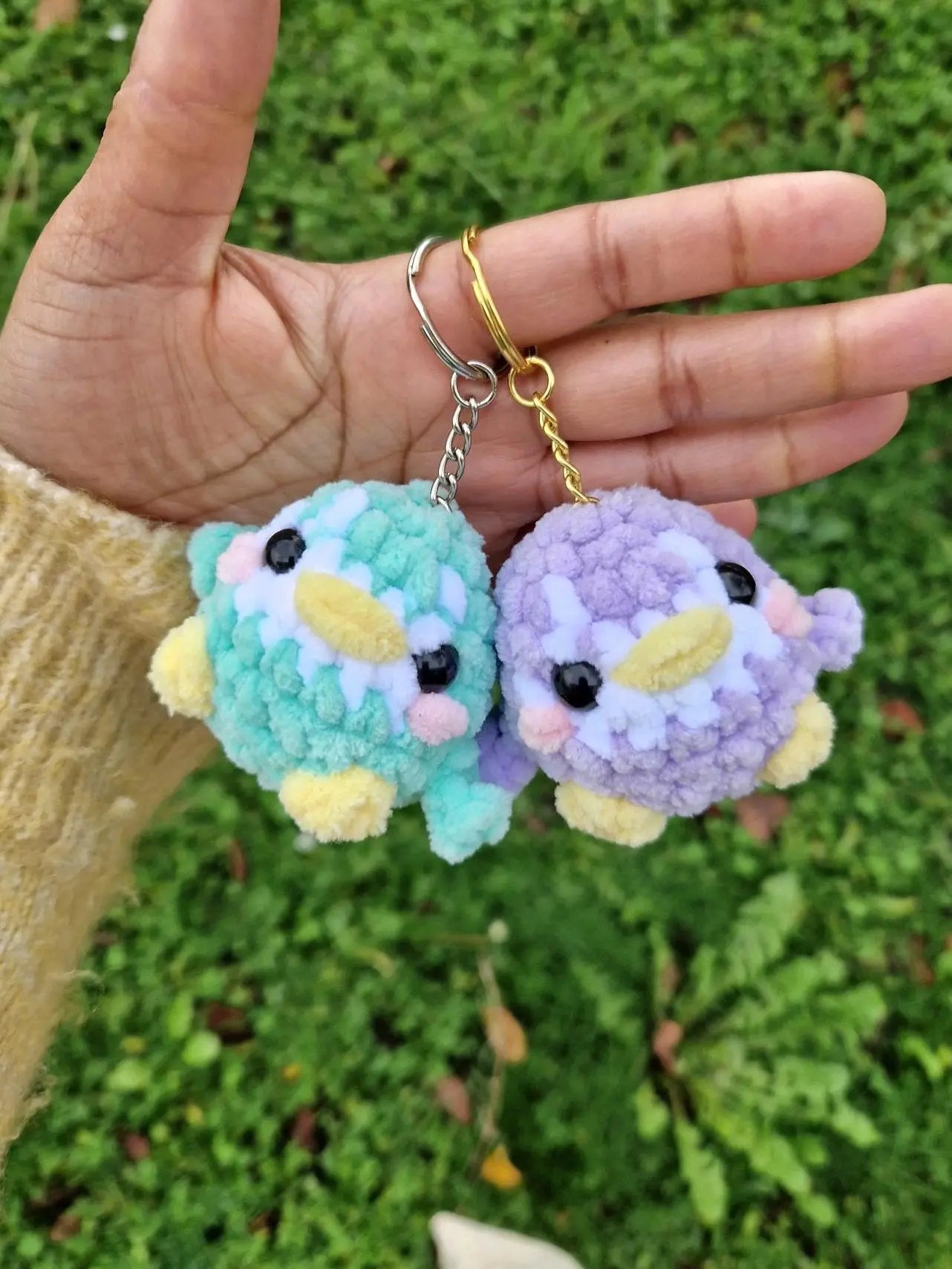 Porte-clé pingouin - Candy & Stitch