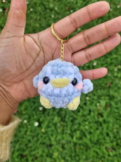 Porte-clé pingouin - Candy & Stitch