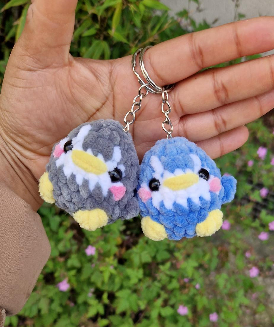 Porte-clé pingouin - Candy & Stitch